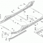 M 800 Рельс скольжения и гусеница