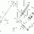 Sno Pro 600 FTP Задняя подвеска задний амортизатор (prusg  /  pros...