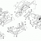 F 1100 Turbo Sno Pro LTD FTP Поддон и обтекатели