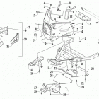 F 800 Sno Pro RR Передний бампер и рама