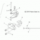 S17MBX6JSA/JEA 600 RACER/INTL Engine, throttle asm. - s17mbx6jsa  /  jea (49snow...