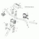 S17MBX6JSA/JEA 600 RACER/INTL Steering, handlebar mounting - s17mbx6jsa  /  jea ...