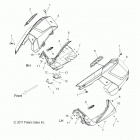 600 SWITCHBACK ASSAULT ALL OPTIONS - S16CW6 Крылья и боковые панели