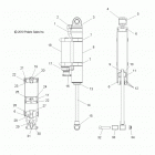 600 SWITCHBACK ASSAULT ALL OPTIONS - S16CW6 Амортизатор задний подвески