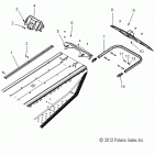 800 INDY SP ALL OPTIONS - S16CP8 Бампер задний, брызковик и задний фонарь