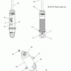 600 WIDETRAK  - S16PU6NSL/NEL Suspension, shock, front track (7043676)