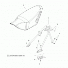 800 SWITCHBACK/ES - S13BR8GSA/GSL Body, seat mounting