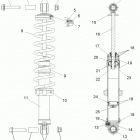 800 SWITCHBACK/ES - S13BR8GSA/GSL Suspension, shock, rear (7043862)