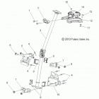 600 IQ LXT/INTL - S14PT6HSL/HEL Steering, adjustable steering post asm.