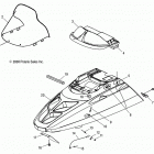 WIDETRAK LX INTL -S13SU4BEL Капот и ветровое стекло