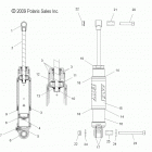 800 INDY SP ALL OPTIONS - S16CP8 Suspension, shock, rear track (7043177)