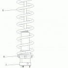 550 INDY 144/ES - S14CR5BSA/BSL Suspension, shock, rear track (7043994)
