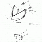 800 SWITCHBACK PRO R/ES/INT/LE ALL OPTIONS - S14BS8/BC8/BD8 Передние и задние световые приборы