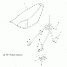 600 SWITCHBACK PRO-R/ES/INTL/RETRO Body, seat mounting