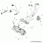 800 SWITCHBACK PRO R/ES/INT/LE ALL OPTIONS - S14BS8/BC8/BD8 Корпус дроссельной заслонки и трубопровод
