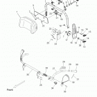 TURBO IQ LXT - S13PT7FSL Body, backrestand grabhandle, passenger