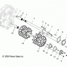 WIDETRAK LX INTL -S13SU4BEL Приводной и промежуточный вал