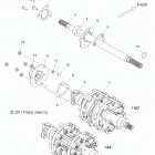 600 RMK 144/155 ALL OPTIONS - S14CK6/CM6 Приводной вал и промежуточный