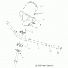 600 WIDETRAK  - S16PU6NSL/NEL Руль и крепление