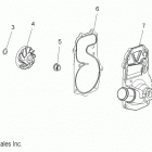 600 SWITCHBACK ASSAULT ALL OPTIONS - S16CW6 Водяной насос