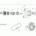 WIDETRAK LX INTL -S13SU4BEL Вариатор ведомый