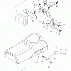 600 WIDETRAK  - S16PU6NSL/NEL Body, backrest and grabhandles