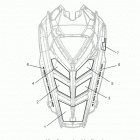 800 SWITCHBACK PRO R/ES/INT/LE ALL OPTIONS - S14BS8/BC8/BD8 Жаростойкая и шумопоглащающая защита