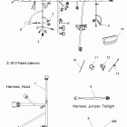 800 SWITCHBACK/ES - S14BR8GSA/GSL Пучок проводов