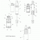 800 SWITCHBACK PRO R/ES/INT/LE ALL OPTIONS - S14BS8/BC8/BD8 Suspension, shock, front