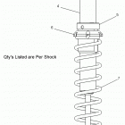 550 INDY 144/ES - S14CR5BSA/BSL Suspension, shock, ifs (7043903)