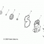 800 SWITCHBACK ASSAULT ALL OPTIONS - S13CL8/CW8 Водяной насос