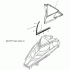 800 RMK 155 ALL OPTIONS - S16CM8 Стекло ветровое