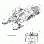 800 SWITCHBACK PRO R/ES/INT/LE ALL OPTIONS - S14BS8/BC8/BD8 Body, decal, le (black tunnel  /  orange rail)