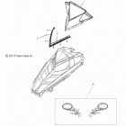 600 SWITCHBACK ADVENTURE - S14BA6GSL Стекло ветровое