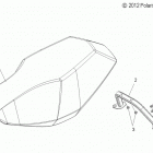 800 RMK 155 ALL OPTIONS - S16CM8 Сидение