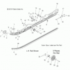 550 SHIFT 136/ES/CND ES/CND ES INTL - S13PR5BSA/BSL/PS5BSL/BEL Suspension, rail mounting, u.s.