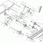 FREERIDE 154, 800RE XM RS Задняя подвеска 154
