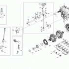 EXPEDITION LE 1200 XU Вал привода трака и защита ремня