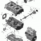 SUMMIT SP 800RE XM 154 Картер и водяной насос