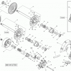 TUNDRA XTREME 600HOE XP Вариатор