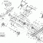 MXZ X-RS 800RETEC XS RS 08- rear suspension _26m1403a