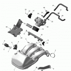 MXZ X 12004TEC XR Коллектор воздухозаборника и корпус дросселя