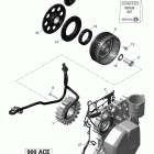GSX LE 900ACE XS Магнето и электрическийй стартер
