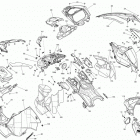 GSX LE 900ACE XS Капот ,стекло ветровое и консоль передняя