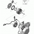 TUNDRA LT 600ACE XP Генератор и эл.стартер