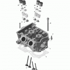Skandic SWT 600 ACE (4-strokes) XU Головка цилиндров