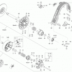 Skandic WT 600HOETEC XU Вариатор