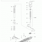 Skandic WT 600 ACE (4-strokes) XU Передняя подвеска и лыжи