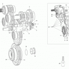 Skandic SWT 600 ACE (4-strokes) XU Трансмиссия
