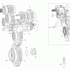 Skandic WT 600HOETEC XU Трансмиссия